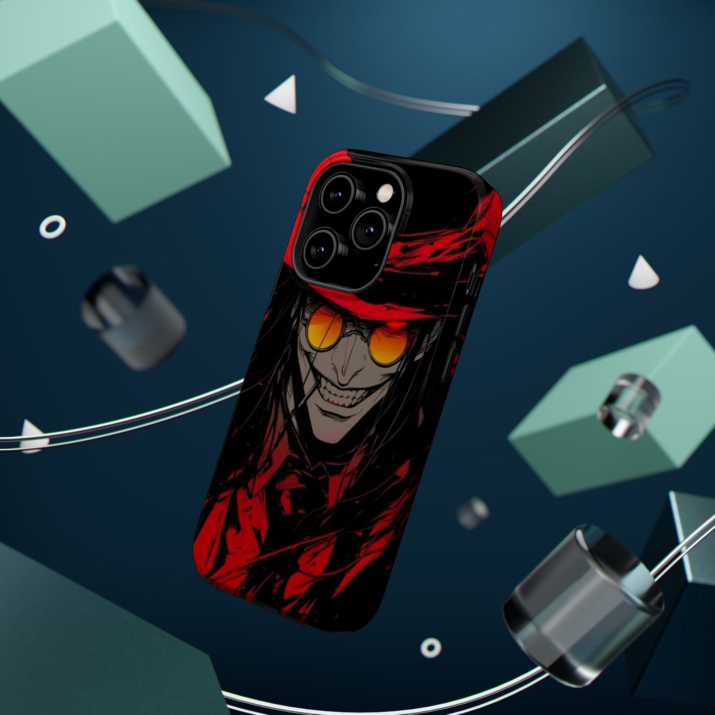 Hellsing Alucard MagSafe Magnetic Tough Phone Case | Anime Heavy Duty Cover – #104
