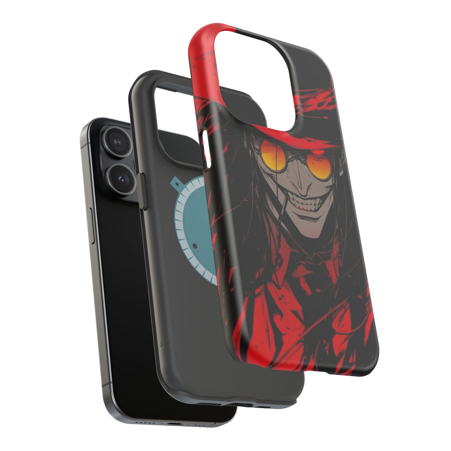Hellsing Alucard MagSafe Magnetic Tough Phone Case | Anime Heavy Duty Cover – #104