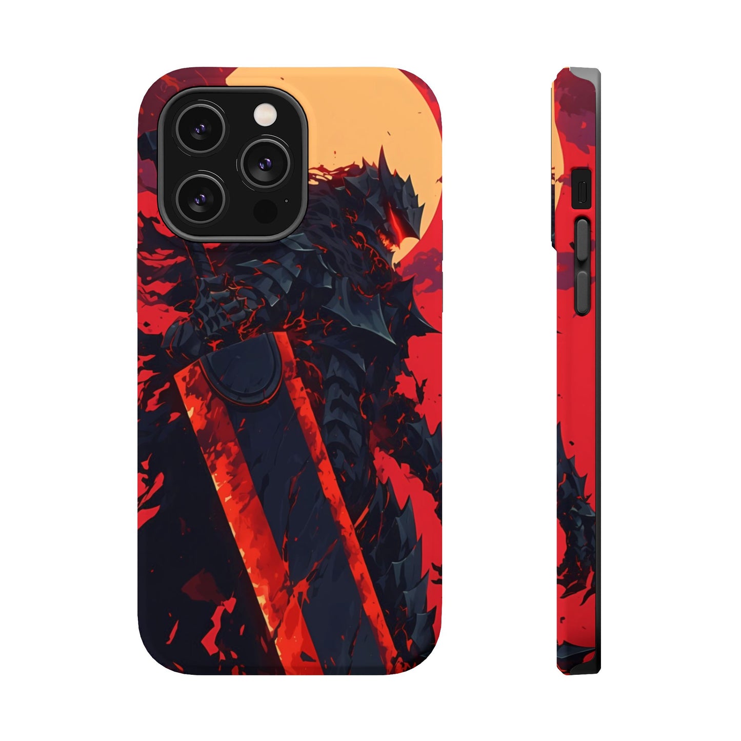 Berserk Guts MagSafe Heavy Duty Phone Case | Anime Magnetic Tough Cover – #104