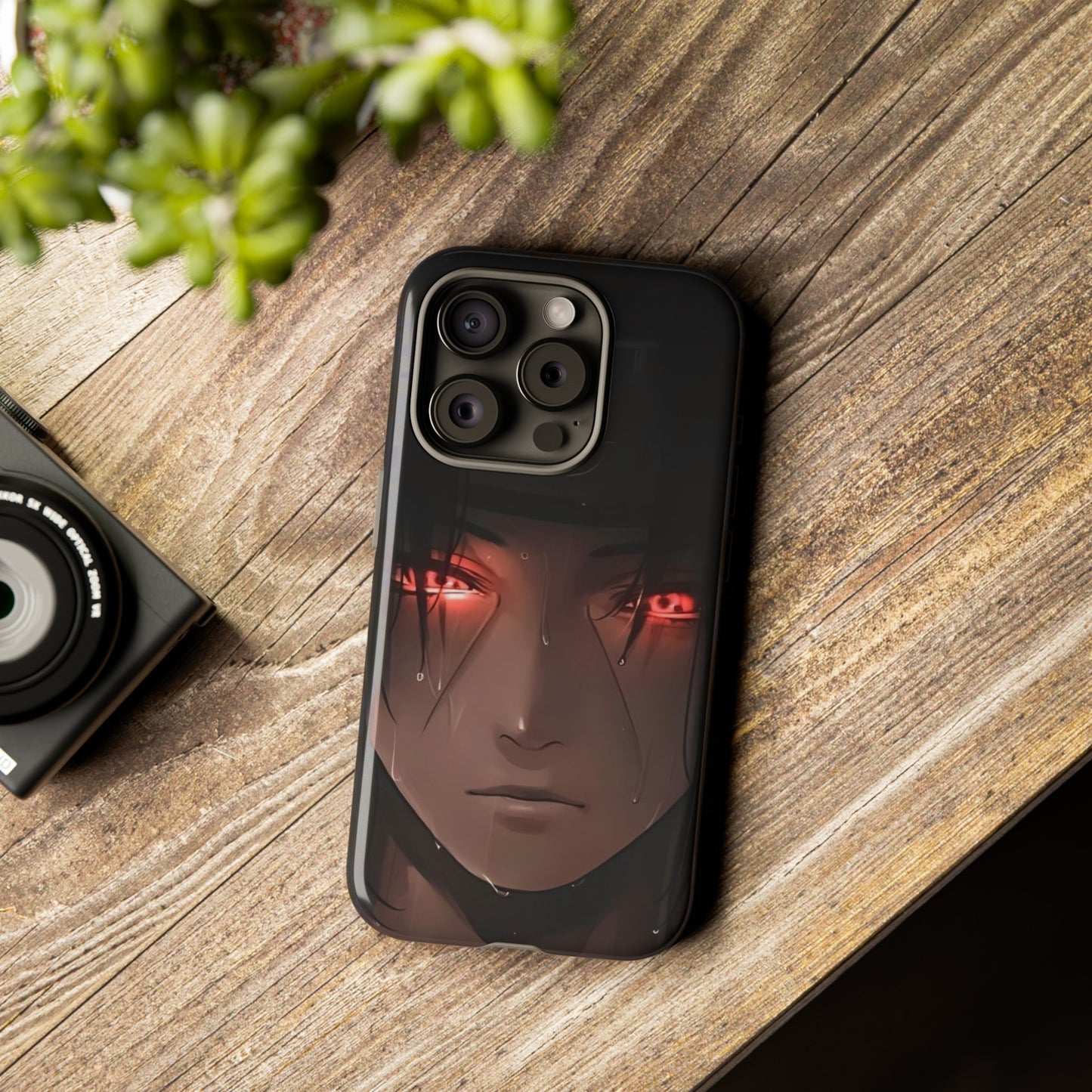 Itachi Uchiha Heavy Duty Phone Case | Anime Shockproof Protective Cover – #104