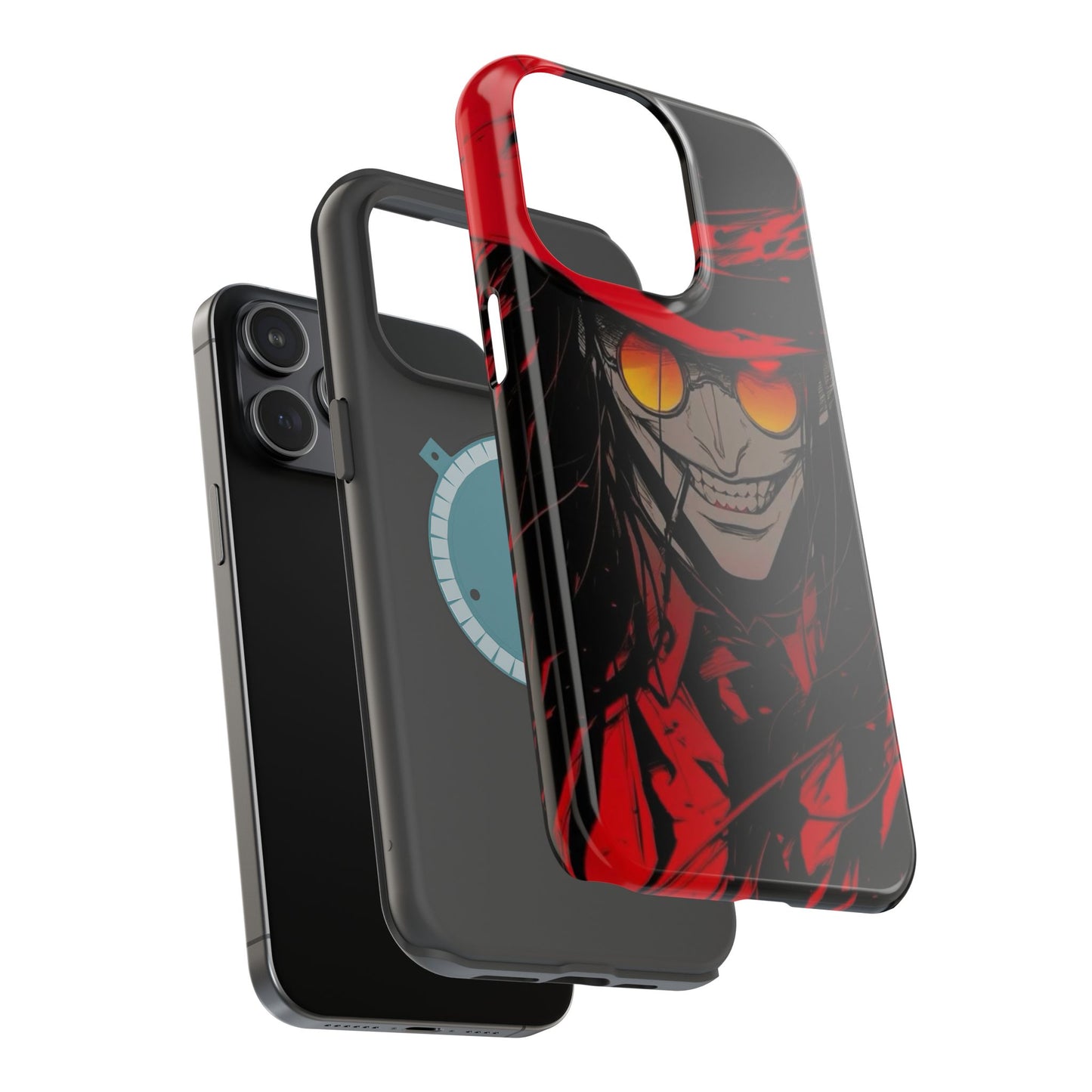 Hellsing Alucard MagSafe Magnetic Tough Phone Case | Anime Heavy Duty Cover – #104
