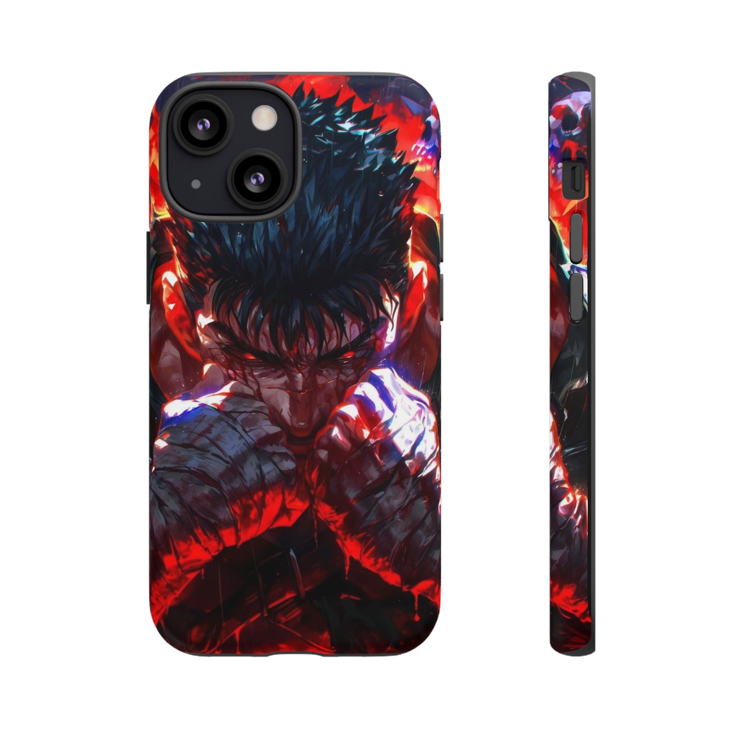 Berserk Guts Heavy Duty Phone Case | Anime Shockproof Protective Cover – #104