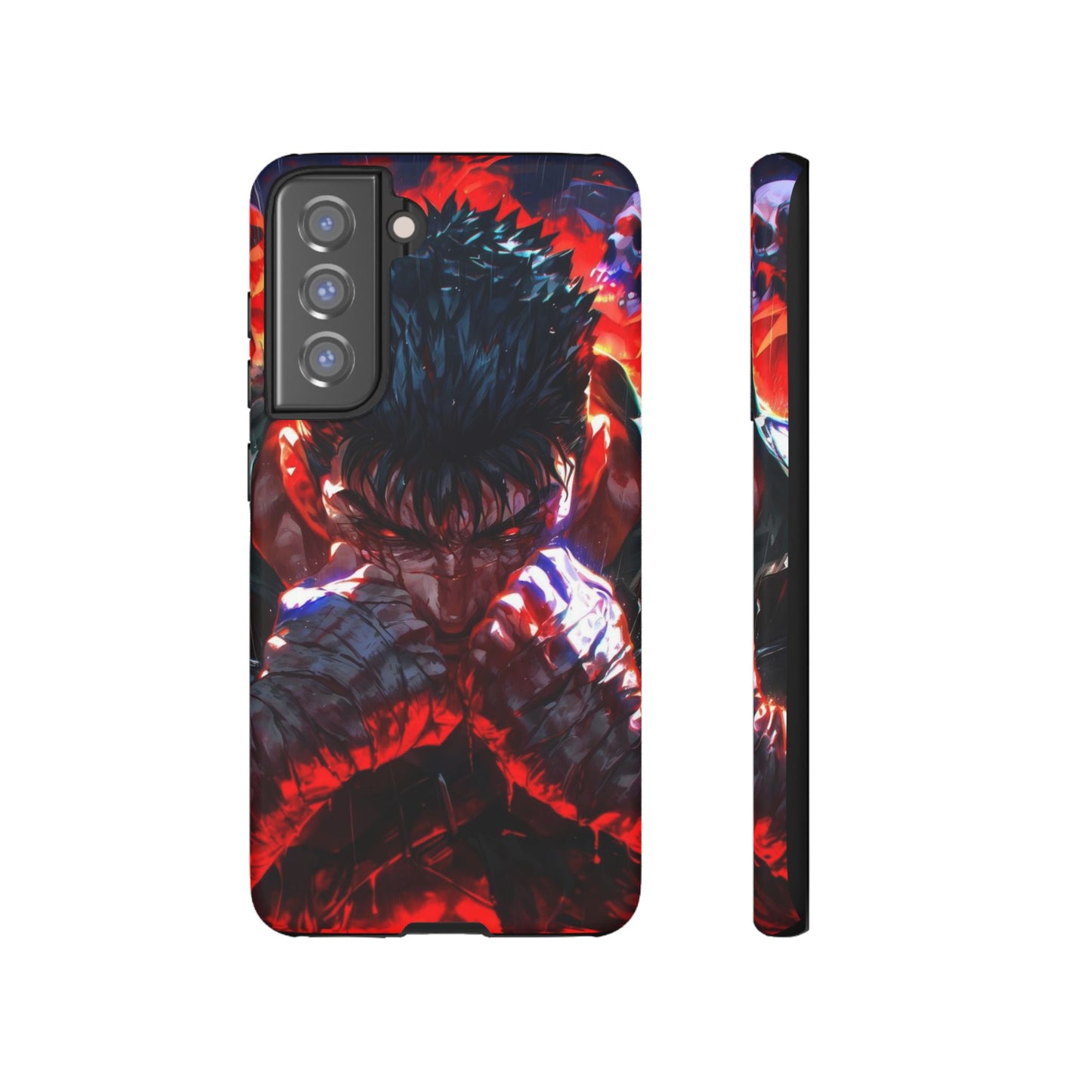 Berserk Guts Heavy Duty Phone Case | Anime Shockproof Protective Cover – #104