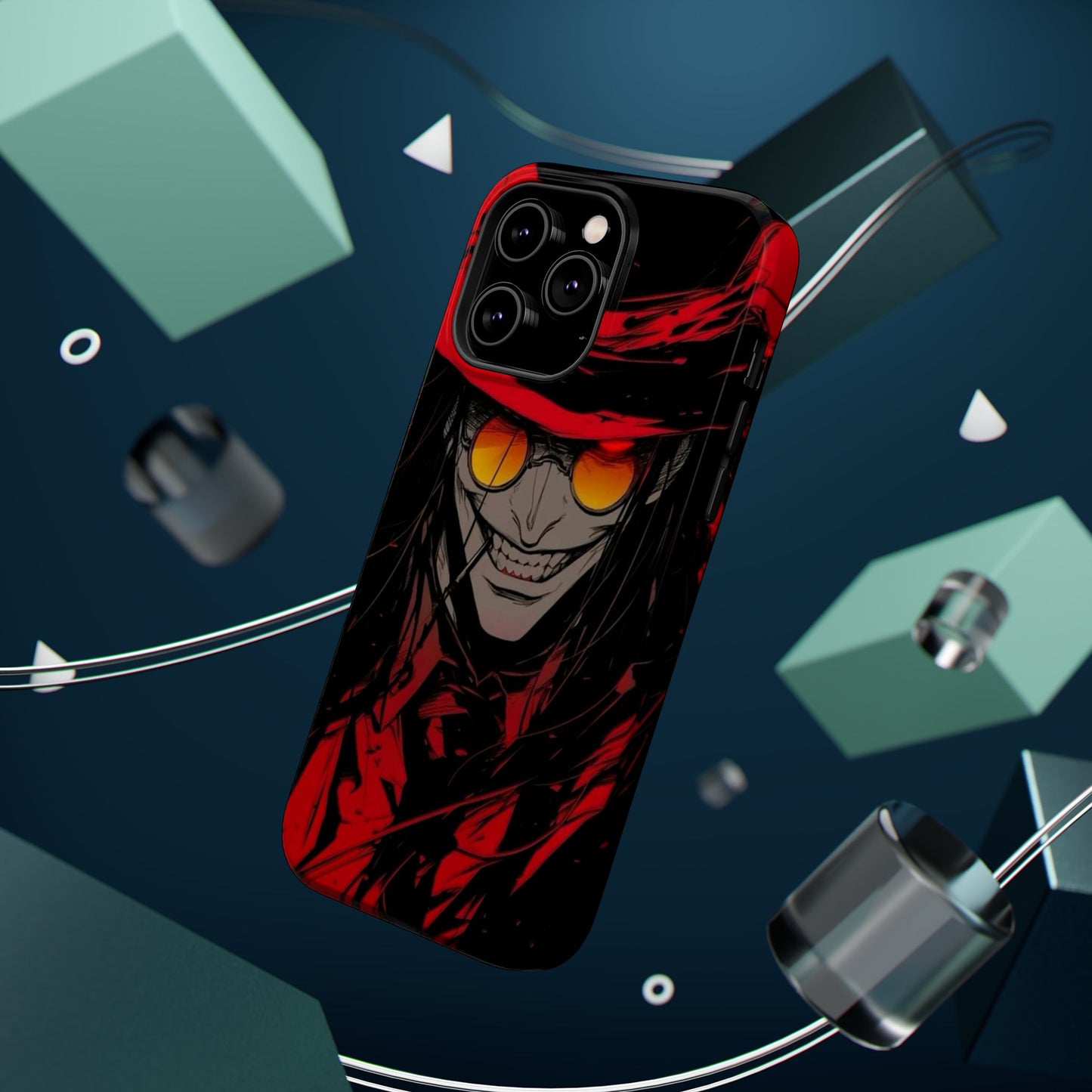 Hellsing Alucard MagSafe Magnetic Tough Phone Case | Anime Heavy Duty Cover – #104