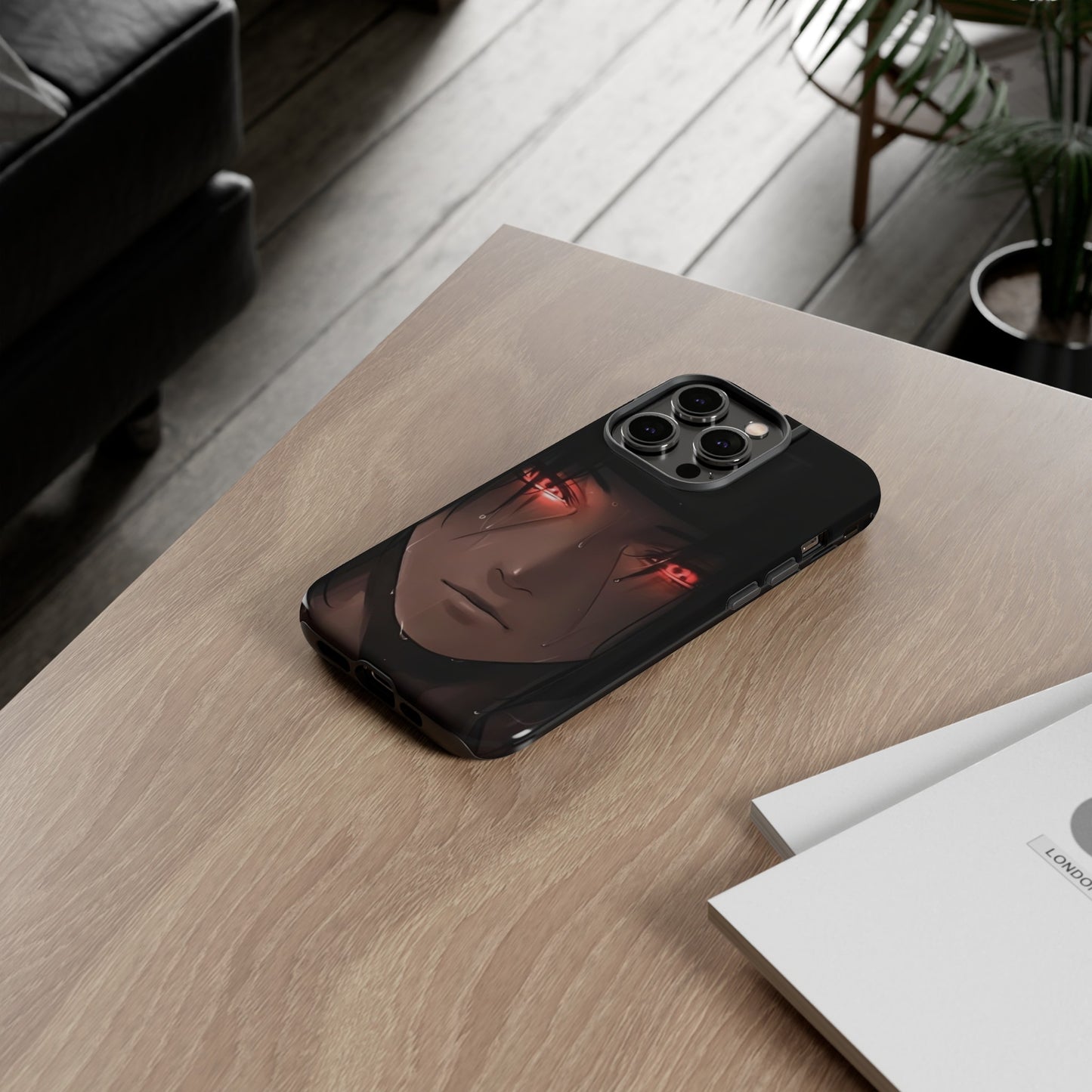 Itachi Uchiha Heavy Duty Phone Case | Anime Shockproof Protective Cover – #104