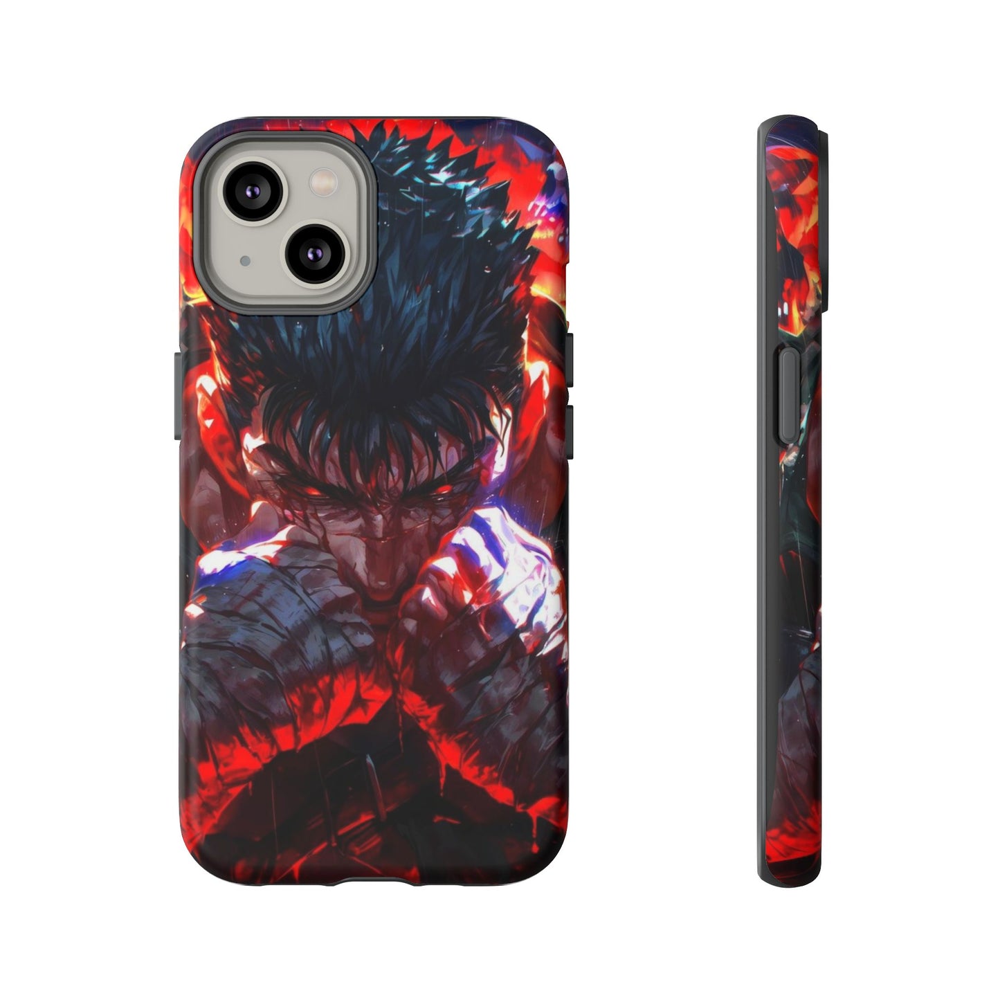 Berserk Guts Heavy Duty Phone Case | Anime Shockproof Protective Cover – #104
