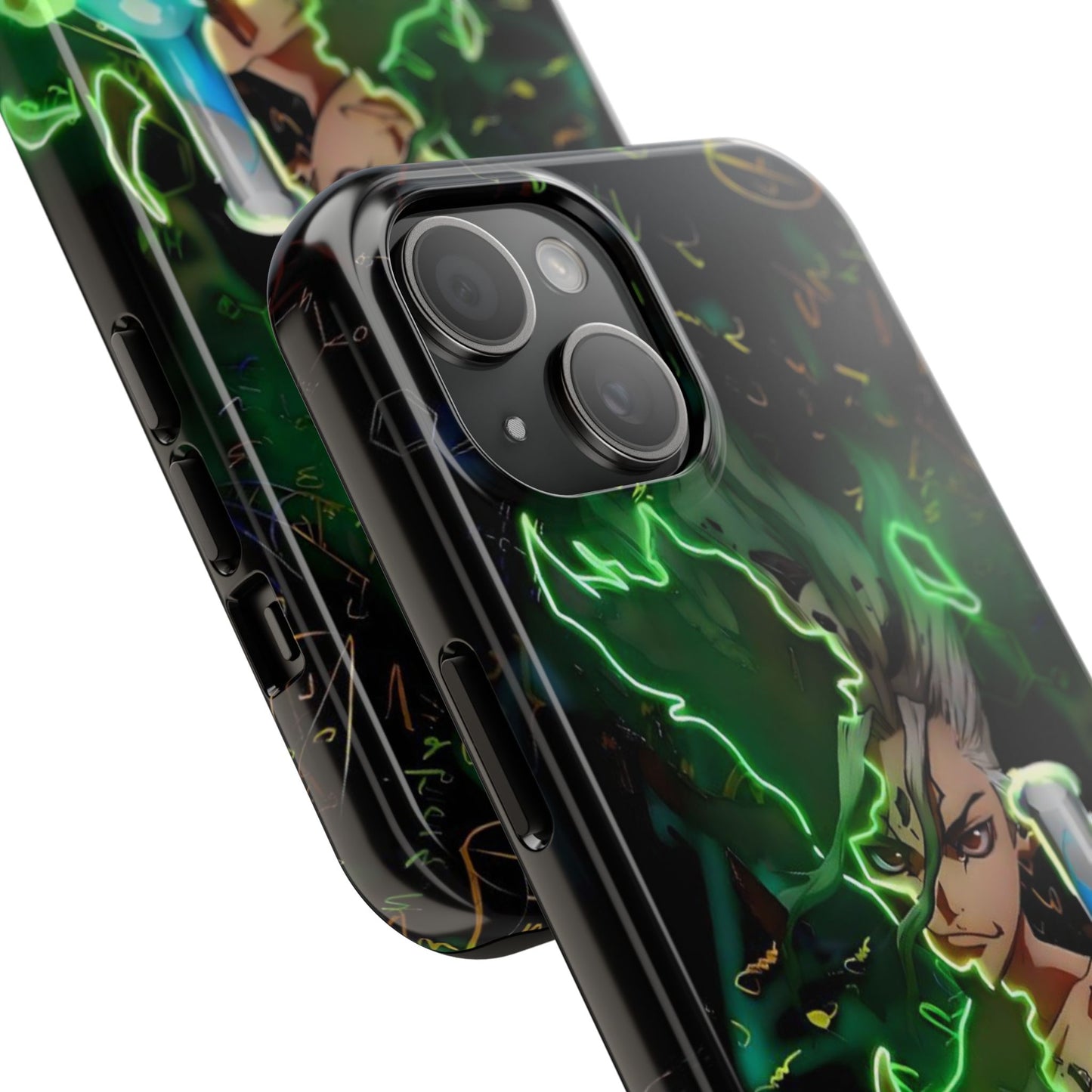 Dr. Stone Senku Tough Phone Case | Anime Heavy Duty Protective Cover – #104