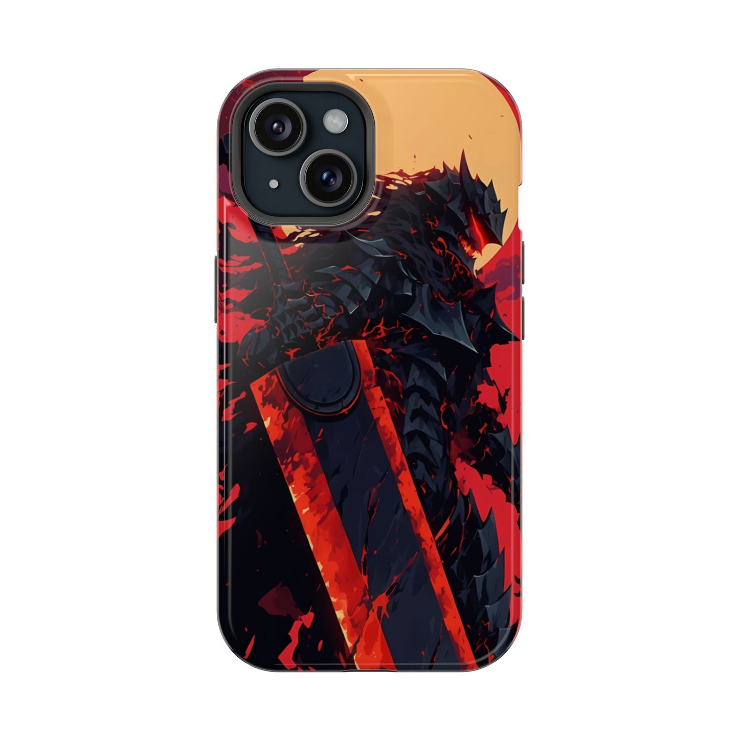 Berserk Guts MagSafe Heavy Duty Phone Case | Anime Magnetic Tough Cover – #104