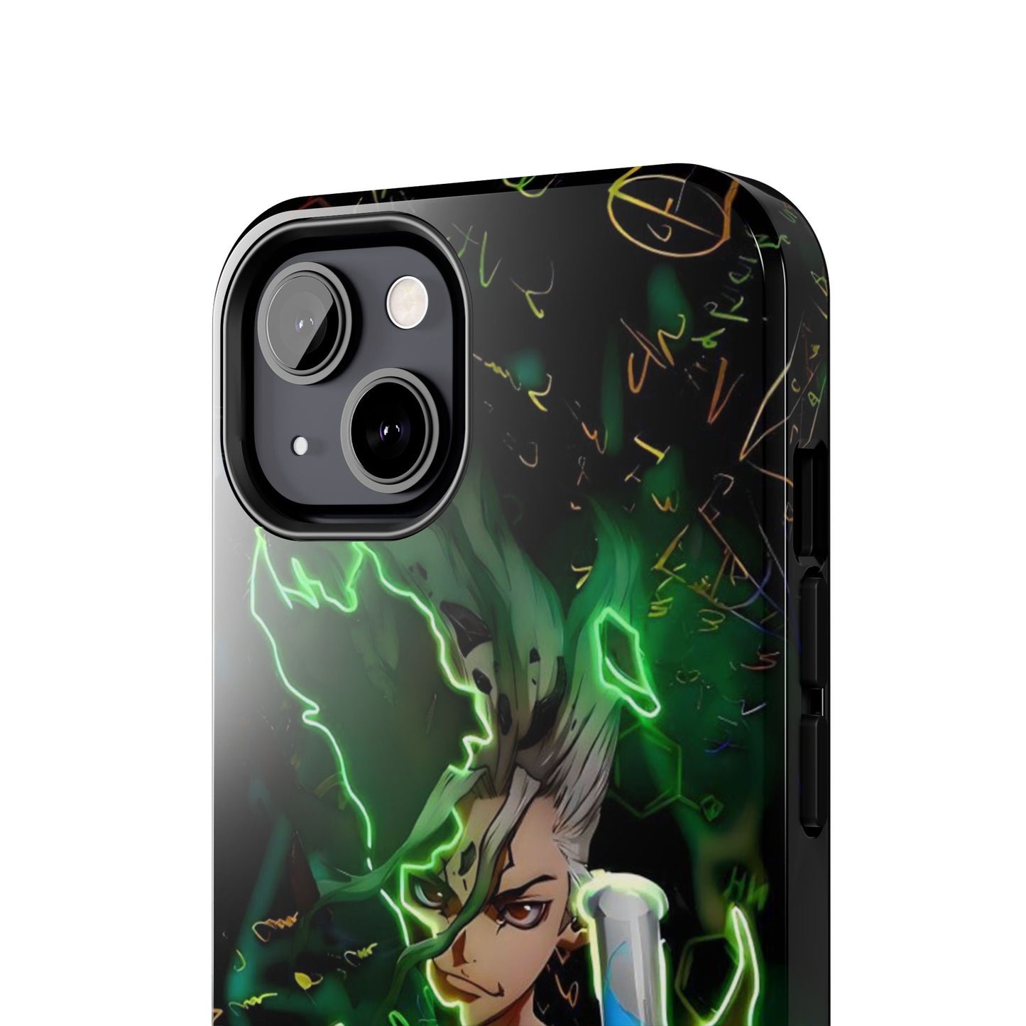 Dr. Stone Senku Tough Phone Case | Anime Heavy Duty Protective Cover – #104