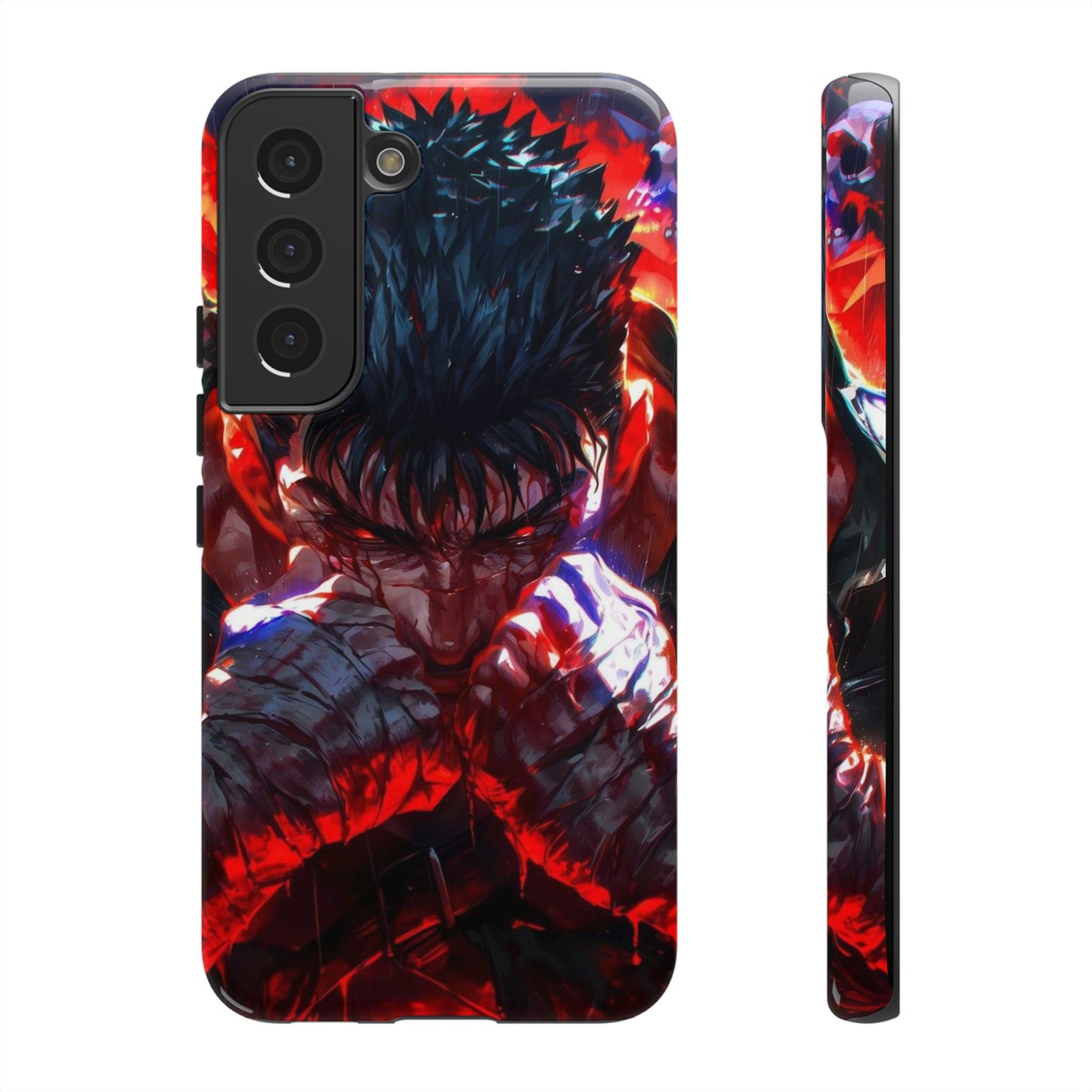 Berserk Guts Heavy Duty Phone Case | Anime Shockproof Protective Cover – #104