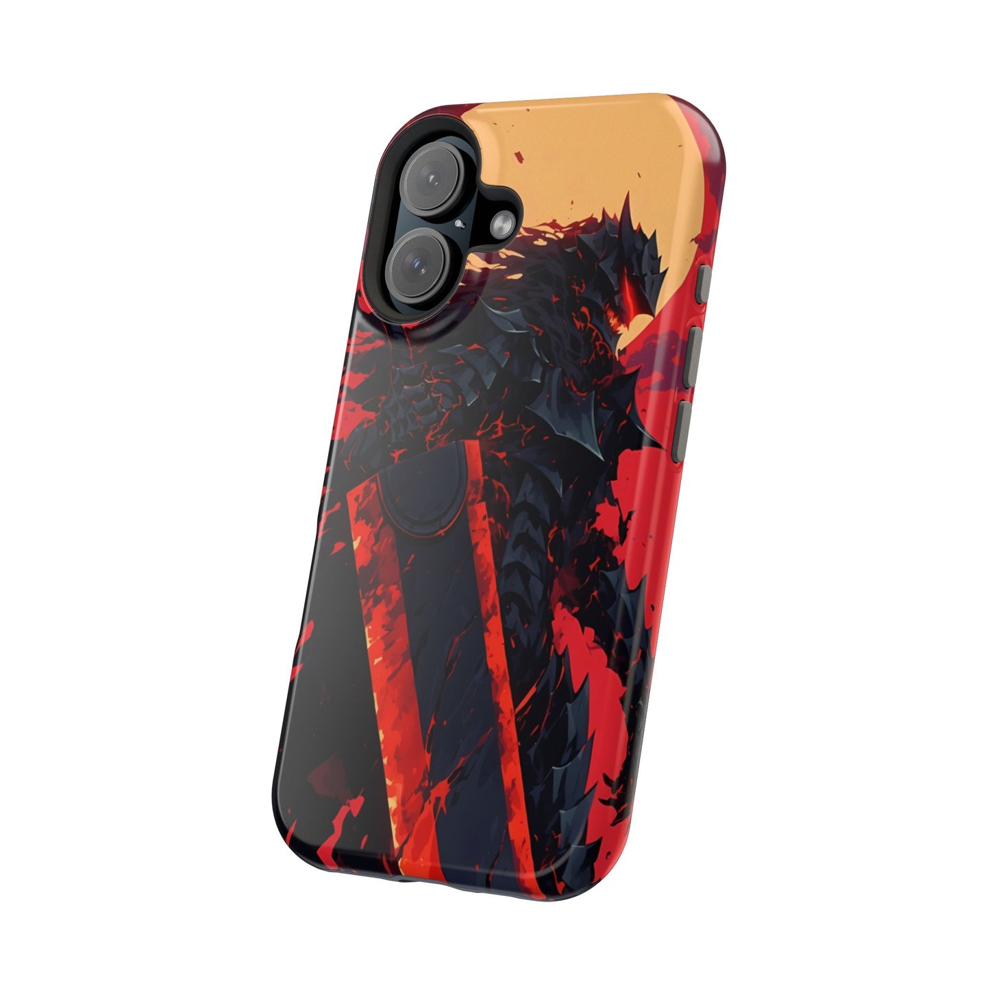 Berserk Guts MagSafe Heavy Duty Phone Case | Anime Magnetic Tough Cover – #104