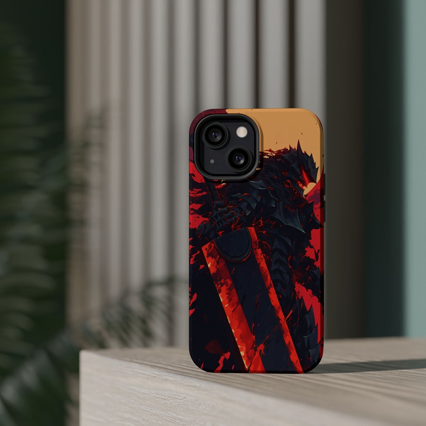 Berserk Guts MagSafe Heavy Duty Phone Case | Anime Magnetic Tough Cover – #104