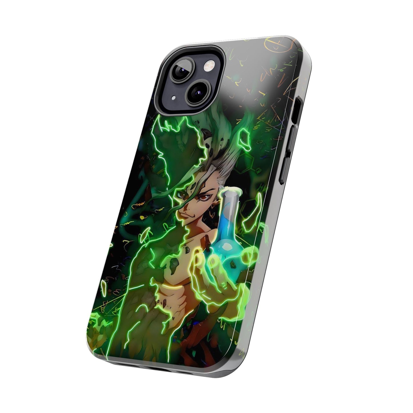 Dr. Stone Senku Tough Phone Case | Anime Heavy Duty Protective Cover – #104