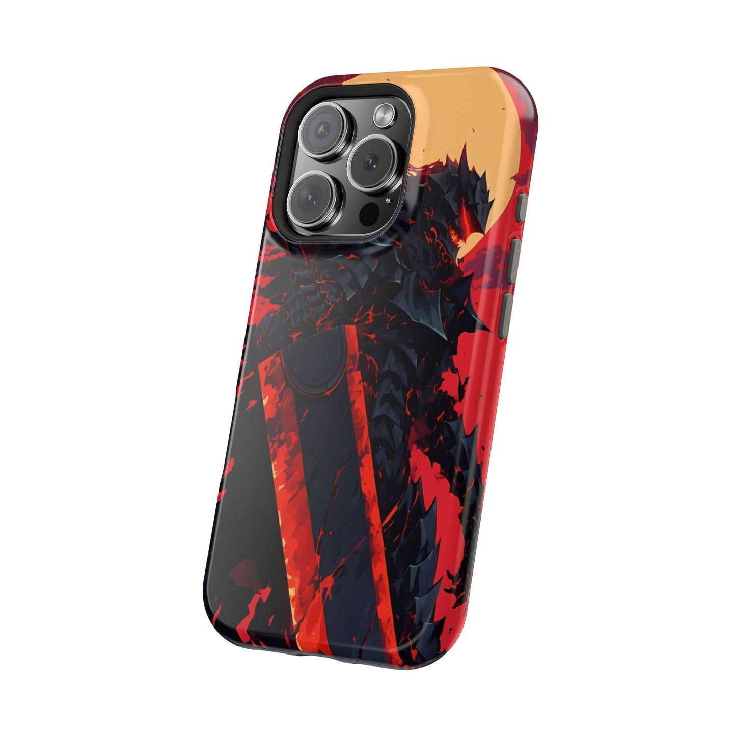 Berserk Guts MagSafe Heavy Duty Phone Case | Anime Magnetic Tough Cover – #104