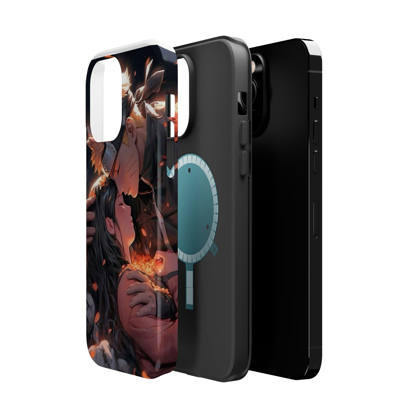 Naruto x Hinata MagSafe Heavy Duty Phone Case | Anime Magnetic Tough Cover – #104
