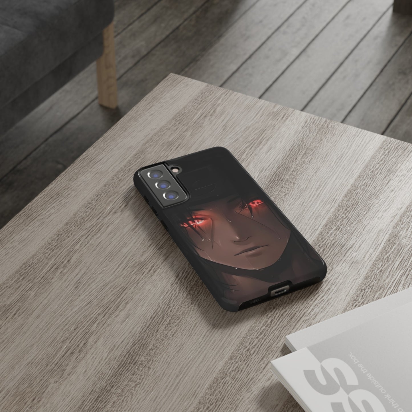 Itachi Uchiha Heavy Duty Phone Case | Anime Shockproof Protective Cover – #104