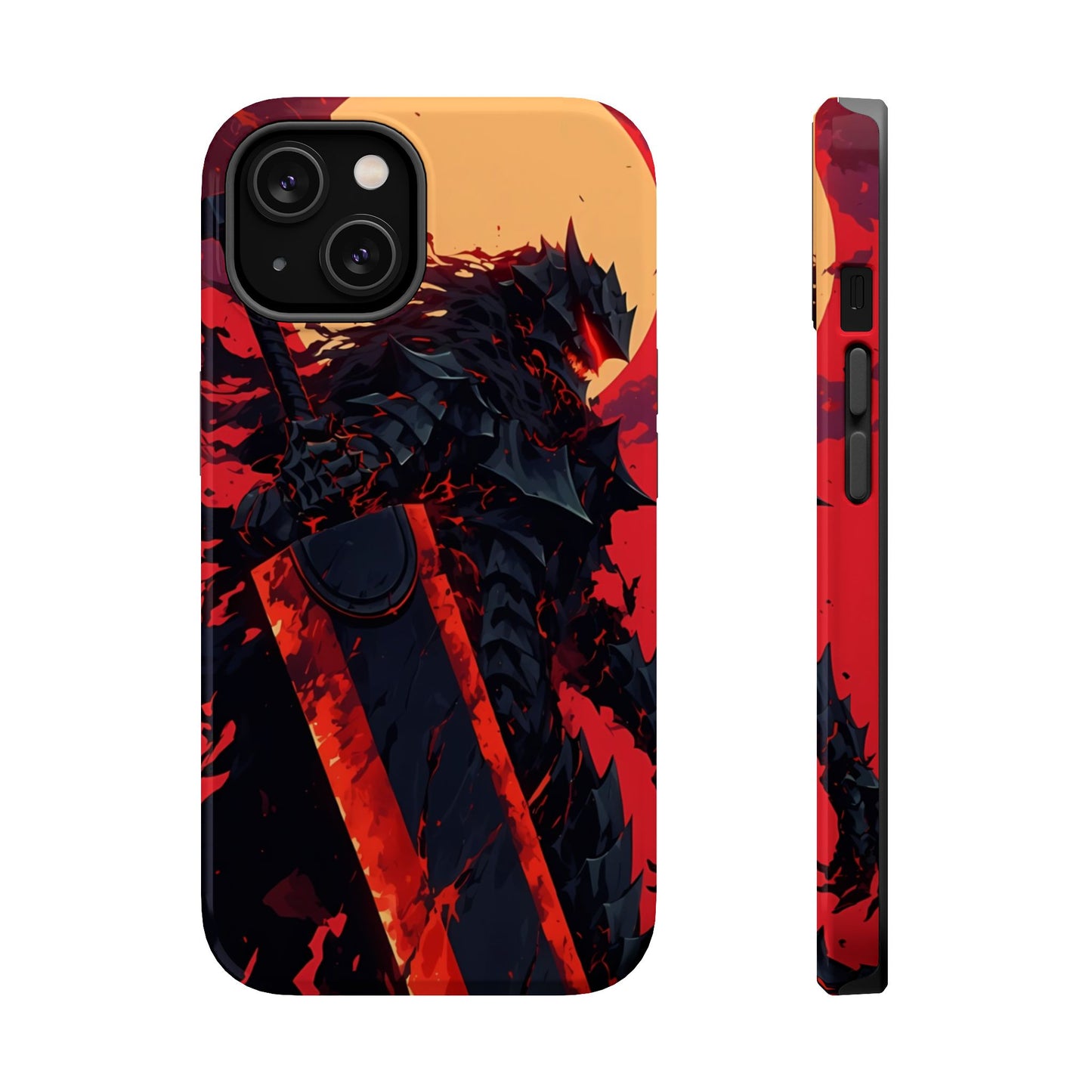 Berserk Guts MagSafe Heavy Duty Phone Case | Anime Magnetic Tough Cover – #104